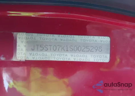 1995 Toyota Celica Gt из США, поврежденный, VIN JT5ST07K1S0025298